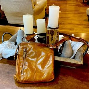 Crossbody Hobo leather purse